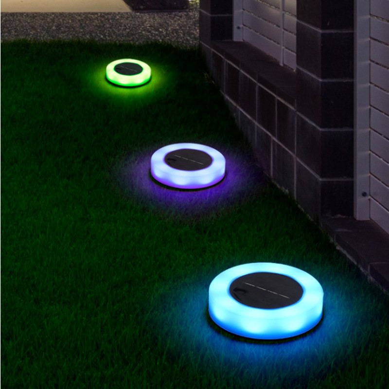 新款太阳能地埋灯太阳能灯户外天黑庭院灯草坪灯灯亮氛围自动防水