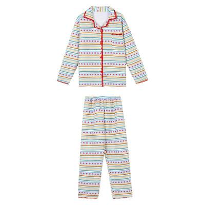 馨帮帮Homedress加厚条纹睡衣