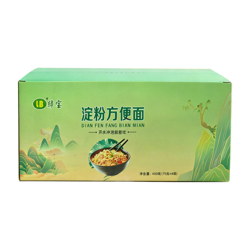 绿宝低蛋白低钠钾低脂即食方便面