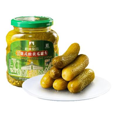 伊雅秋林俄式酸黄瓜罐头330g