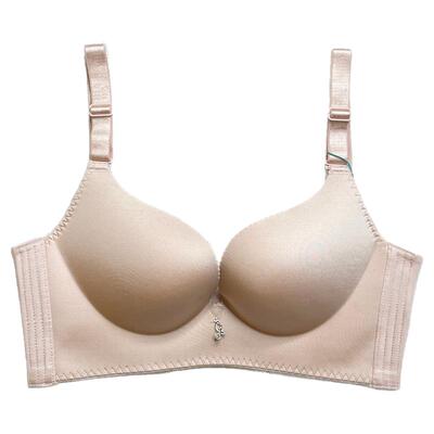 诗婷光面无钢圈收副乳上托文胸