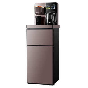 羽燕咖啡茶吧一体机多功能滴漏式咖啡机茶吧机立式智能语音泡茶