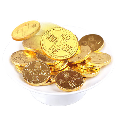 古缇思纯可可脂金币巧克力200g