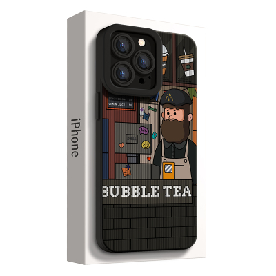 优思顿适用艺术苹果硅胶手机壳