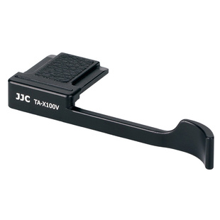 JJC 适用富士X100V金属热靴手指柄X100F XE3 XE4相机母指扣手柄热靴盖保护配件