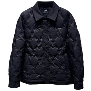 PEACEBIRD太平鸟男装2025冬新款鹅绒羽绒服B1ACF4293/B1ACF4293L9