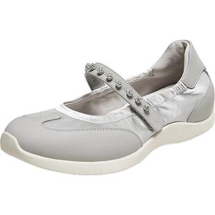 百思图2025秋季新款芭蕾舞鞋时尚潮流复古厚底女单鞋UTH04CA5