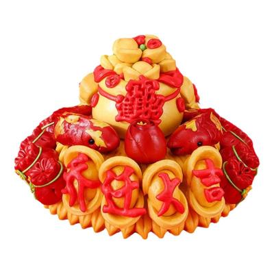 胶东花饽饽寿桃馒头寿塔