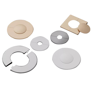 墙洞装饰盖遮丑盖水管管道遮挡贴空调口补洞电线预留孔盖堵塞分体