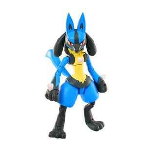 灵动创想动感宝可梦男孩玩具礼物手办甲贺忍蛙烈焰猴可动摆件模型