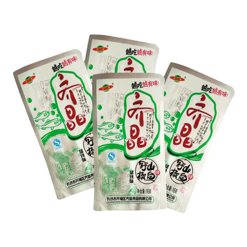 齐晶毛毛鱼野山椒泡椒猛辣鱼干