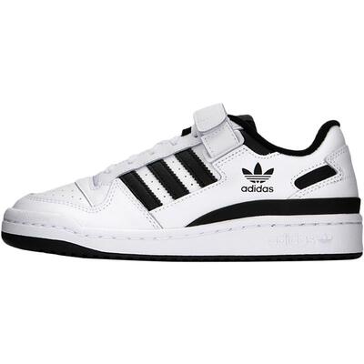 阿迪达斯三叶草男鞋女鞋FORUM LOW运动板鞋黑白低帮休闲鞋FY7757