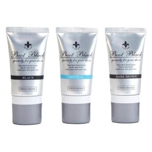 日本进口皮鞋油黑色高级真皮保养油护理油增亮无色通用自带刷头