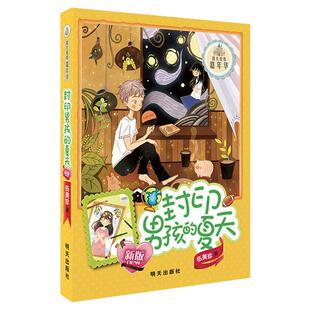 新版 封印男孩的夏天 阳光姐姐嘉年华系列 伍美珍的书 9-11-12-16岁 少年儿童文学校园小说中小学生课外读物故事 正版明天出版社