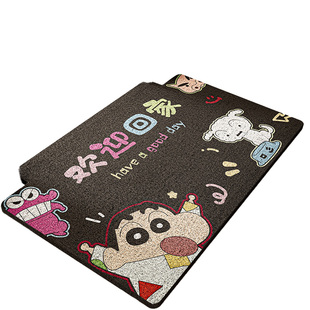 入户门丝圈地垫2025新款门口可裁剪家用地毯防滑门外脚垫玄关门垫