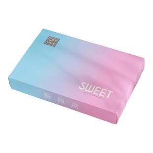 定制生日蛋糕刀叉盒餐具包装盒一次性蛋糕蜡烛刀叉盘收纳盒logo