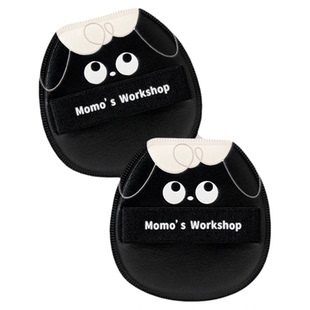 毛吉吉粉扑Momo'sWorkshop动物系列气垫棉花糖植绒散粉扑干湿两用