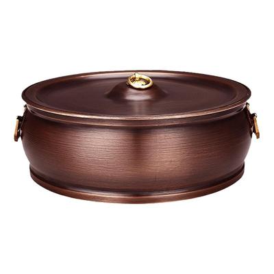 优釜中式纯铜电磁炉燃气通用火锅