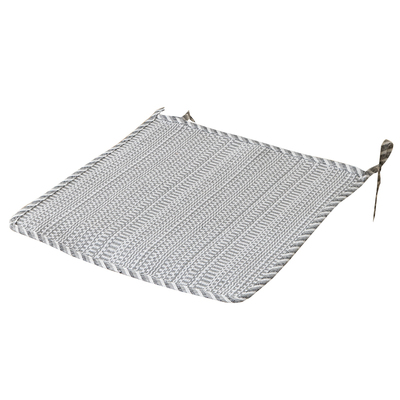 棉麻北欧薄款透气餐椅垫