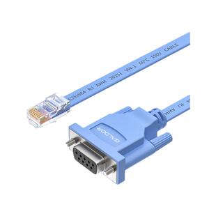 高多USB调试线DB9串口9孔转RJ45网口水晶头交换机调试线