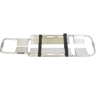 欧美铲式担架救护车铝合金折叠担架床医用急救担架骨折担架硬担架