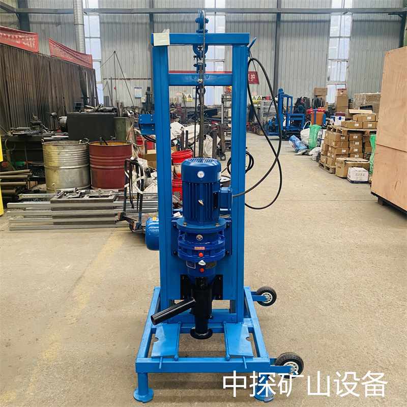 全自动伸缩家用打井机 便携式100米钻井机 打井设备民用小型