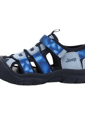 jeep夏款越野迷彩色凉鞋户外童鞋