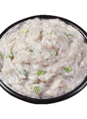 鱼馅新鲜饺子馅海鲜水饺馅3斤
