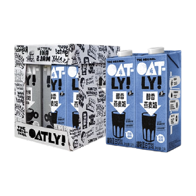 OATLY醇香燕麦奶浓郁麦香1L*6瓶