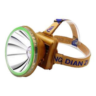 牛王头灯300W强光充电超亮防水远射手电筒矿灯A15A18 A19户外黄光