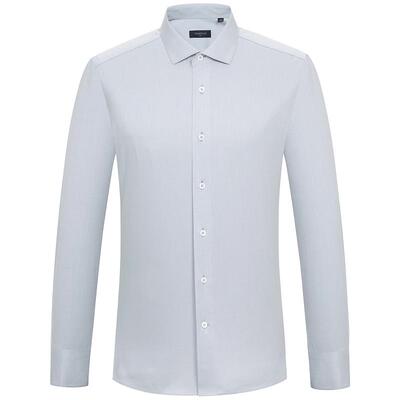 TOMBOLINI翻领长袖免烫衬衫