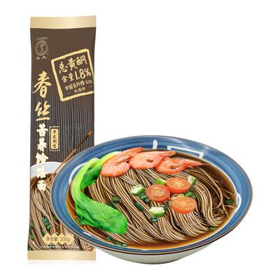 春丝苦荞杂粮面低脂肪含膳食纤维
