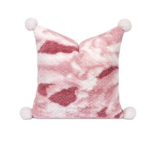 沙发客厅抱枕靠垫粉色可爱高级床头抱枕套靠枕儿童美人鱼靠垫轻奢