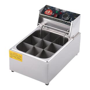 关东煮机器商用电热九宫格串串香麻辣烫专用锅摆摊煮面炉关东煮锅