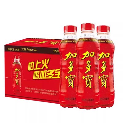 加多宝凉茶500ml*15/5瓶装整箱不怕上火夏日必备清爽解暑植物饮料