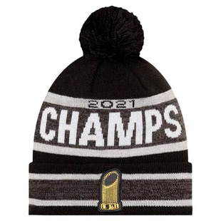 New Era官方授权正品纽亦华情侣毛球MLB刺绣保暖休闲潮针织帽冷帽