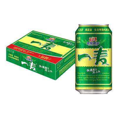 惠泉一麦啤酒整箱24听330ml9度
