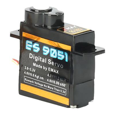 EMAX银燕ES9051 4.1g ES9251 2.5g超轻微型mini舵机F3P室内机3D机