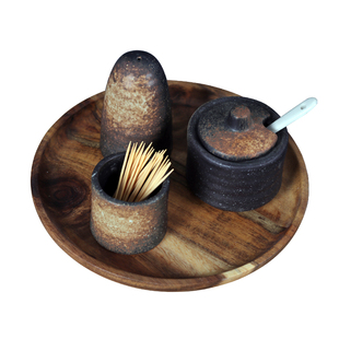 调味罐套装家用日式调料盒厨房用品创意陶瓷装芥末盒子组合佐料盒