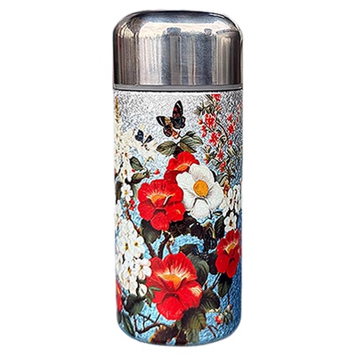 国风覆钛内胆保温杯小容量口袋杯