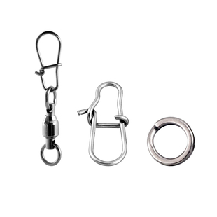 摩利根增强型别针路亚旋转别针双圈淡海水垂钓小配件Morigen