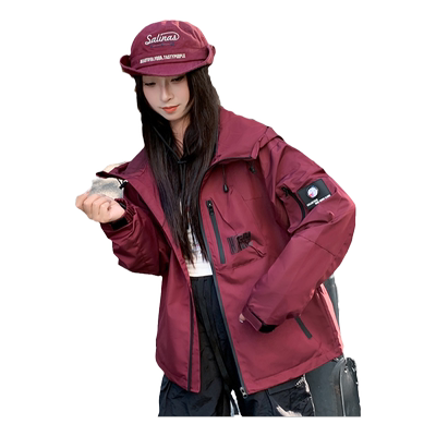 男女同款三防面料冲锋衣