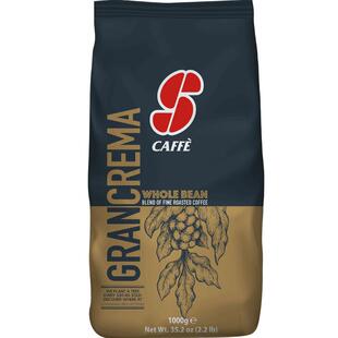 意大利进口ESSSE CAFFE蓝标意式特浓缩咖啡豆深度烘焙黑咖精品1kg