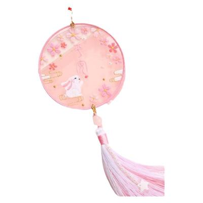 diy刺绣材料包汽车内挂件平安福