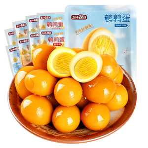 盐津铺子鹌鹑蛋120颗Q弹细腻