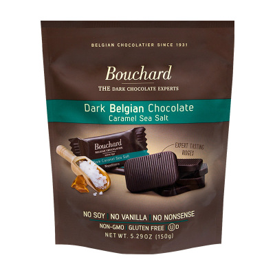 Bouchard比利时海盐焦糖黑巧150g