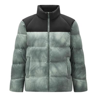 森马防泼水防风外套立领羽绒服男