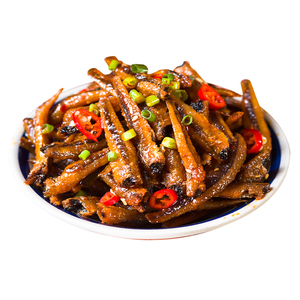 显峰嚼味鱼霸即食鱼干香辣小鱼仔