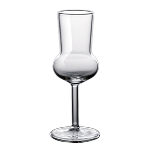 九土高级高脚玻璃杯家用漂亮的闻香品鉴香槟酒杯新中式冷萃泡茶杯