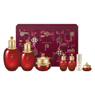 whoo后津率享套盒水乳面霜送妈妈礼物护肤品套装滋润紧致保湿正品